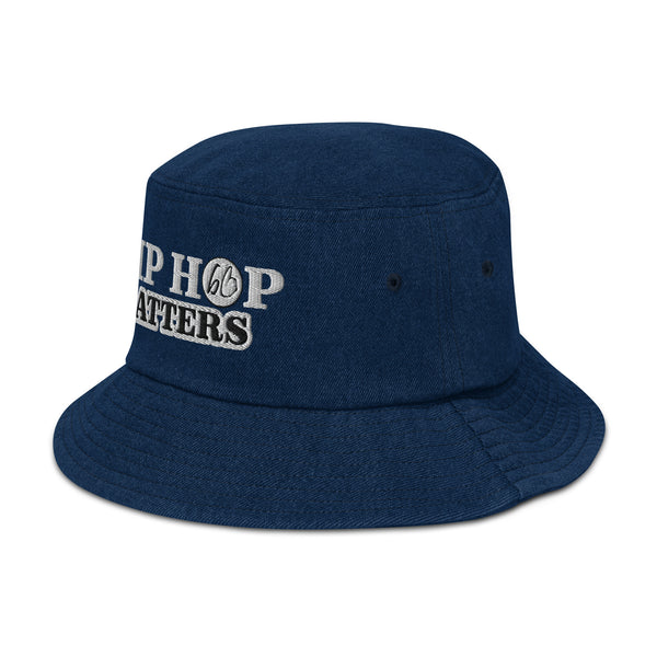 HIP HOP MATTERS X bb Denim Bucket Hat