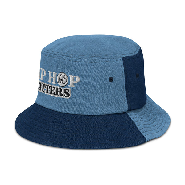 HIP HOP MATTERS X bb Denim Bucket Hat