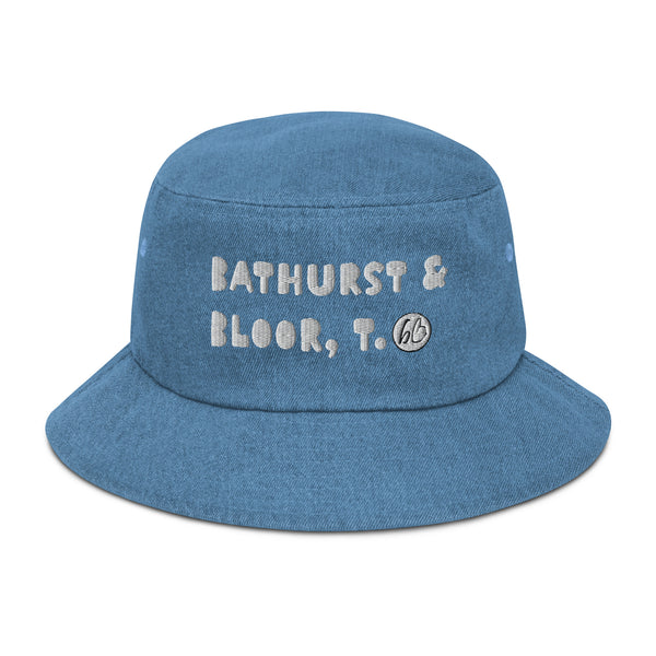 BATHURST & BLOOR T.O Denim Bucket Hat