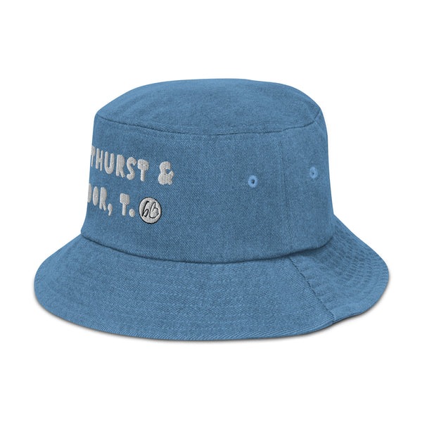 BATHURST & BLOOR T.O Denim Bucket Hat