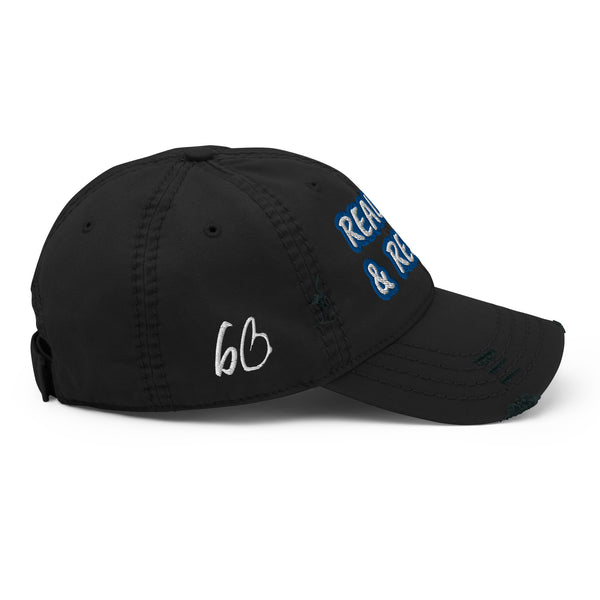 REALNESS & RESPECT Distressed Dad Hat
