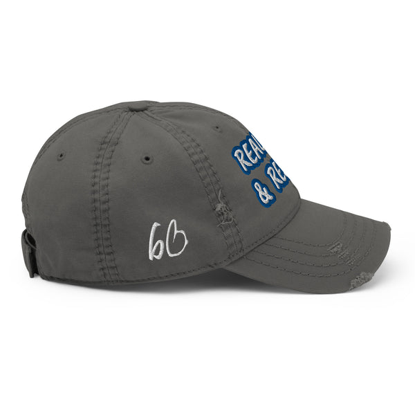 REALNESS & RESPECT Distressed Dad Hat