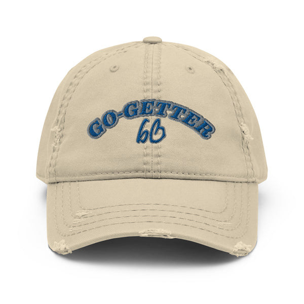 GO-GETTER bb Distressed Dad Hat