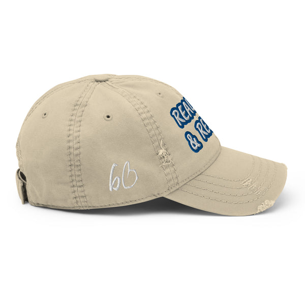 REALNESS & RESPECT Distressed Dad Hat