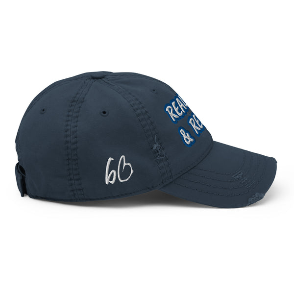REALNESS & RESPECT Distressed Dad Hat