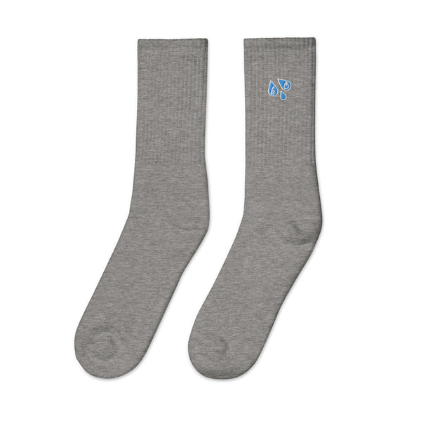 bb Drip Embroidered Socks