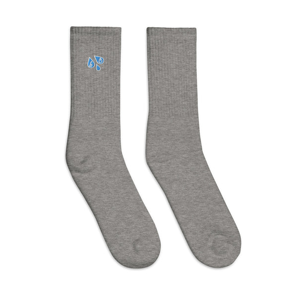 bb Drip Embroidered Socks