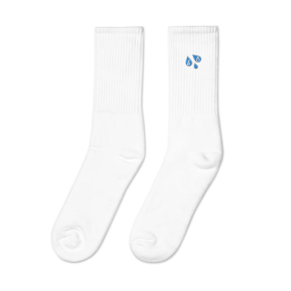 bb Drip Embroidered Socks