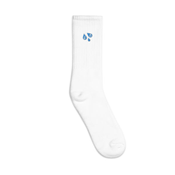 bb Drip Embroidered Socks