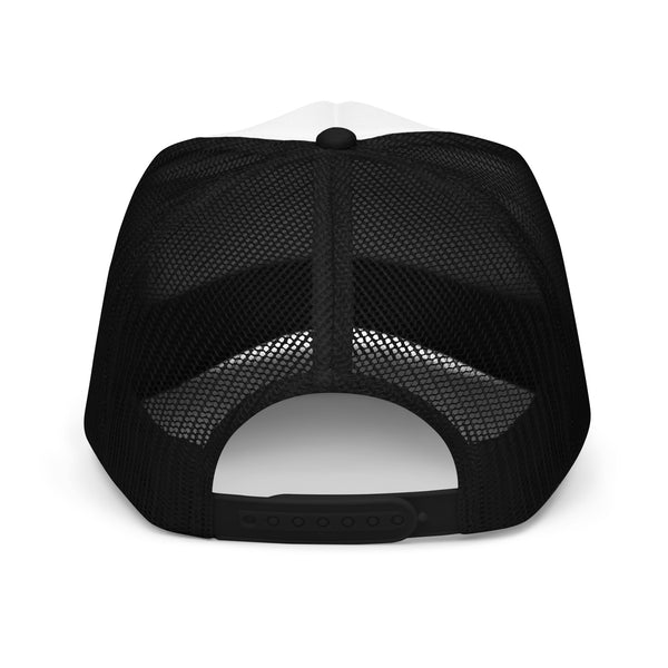 Circle 3D Puff Be Real Be Respected Foam Trucker Hat