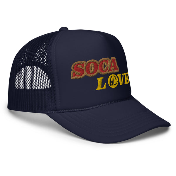 SOCA LOVER Foam Trucker Hat