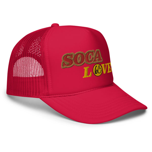 SOCA LOVER Foam Trucker Hat