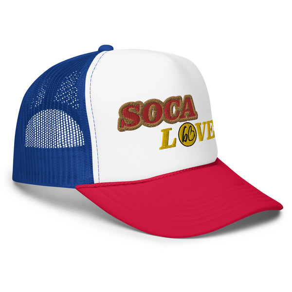 SOCA LOVER Foam Trucker Hat