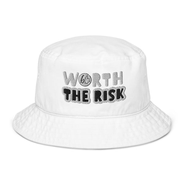 WORTH THE RISK Organic Bucket Hat