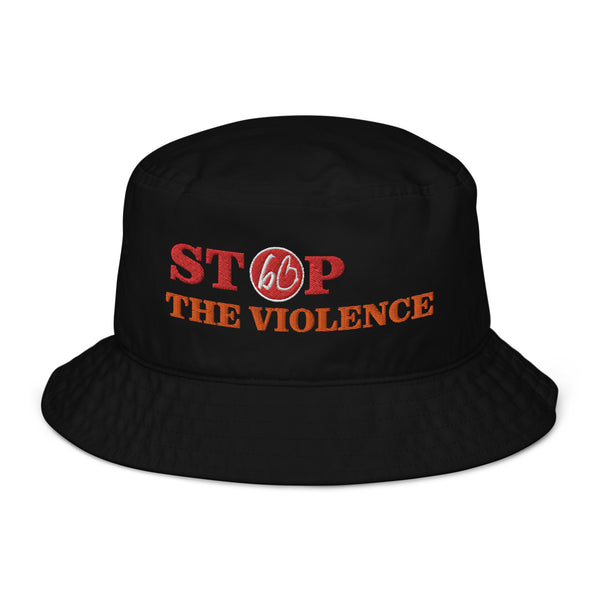 STOP THE VIOLENCE Organic Bucket Hat