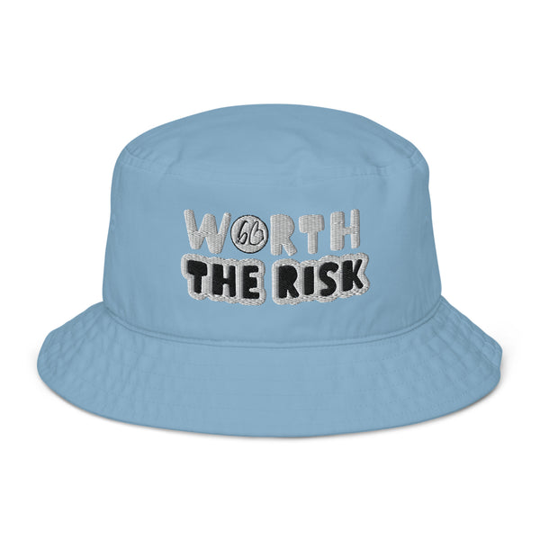 WORTH THE RISK Organic Bucket Hat