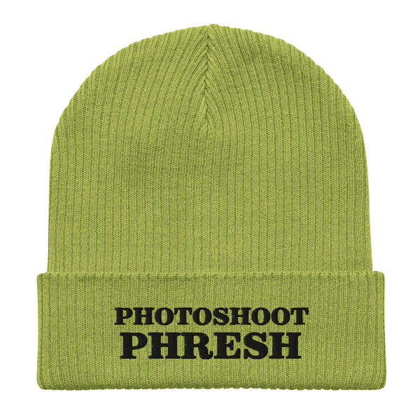 PHOTOSHOOT PHRESH Organic Ribbed Beanie