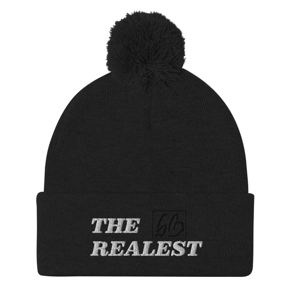 THE REALEST Pom-Pom Beanie