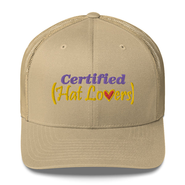 Certified Hat Lovers Trucker Hat