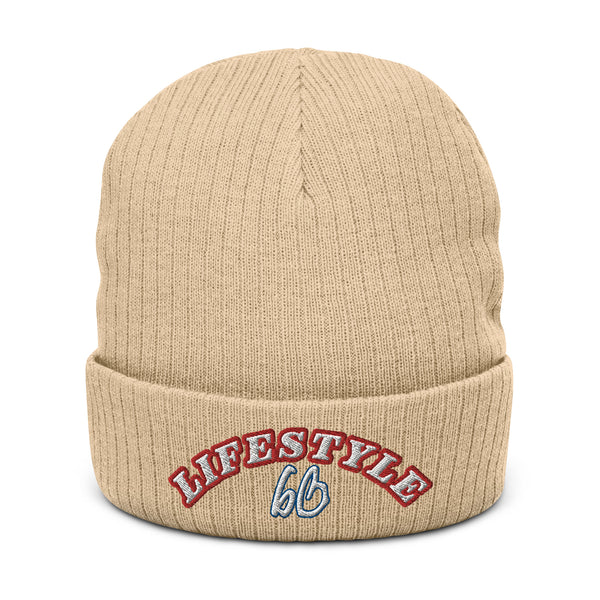 bb LIFESTYLE Ribbed Knit Beanie