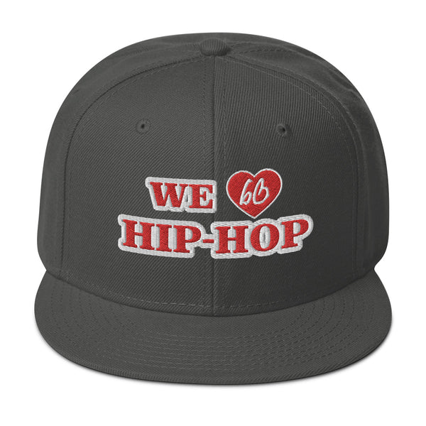 WE LOVE HIP-HOP Snapback Hat