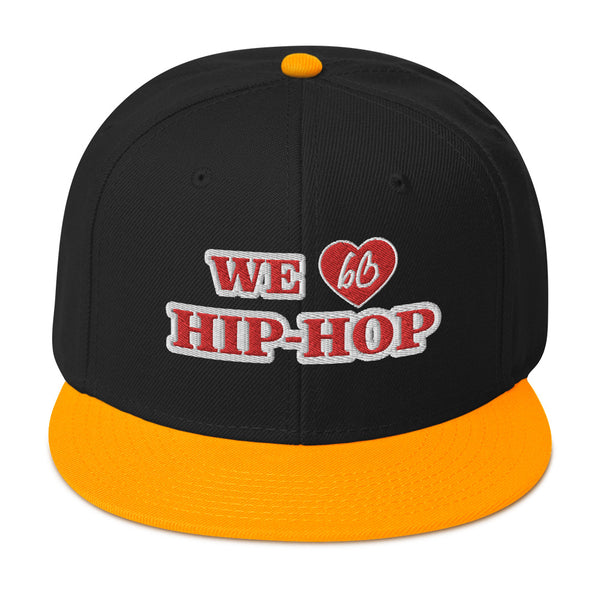 WE LOVE HIP-HOP Snapback Hat