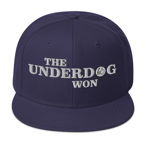 THE UNDERDOG WON Snapback Hat