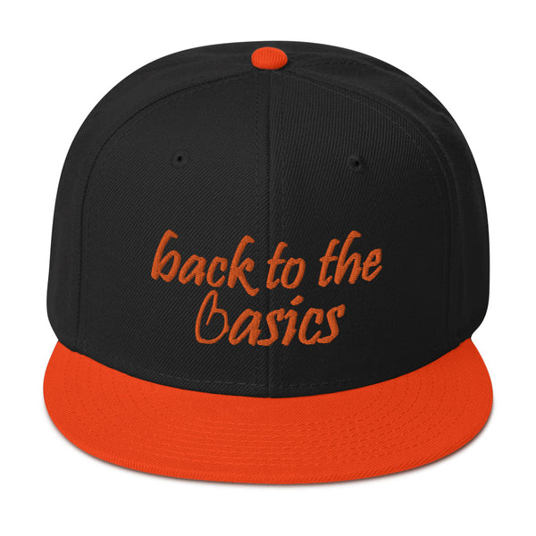 back to the basics Snapback Hat