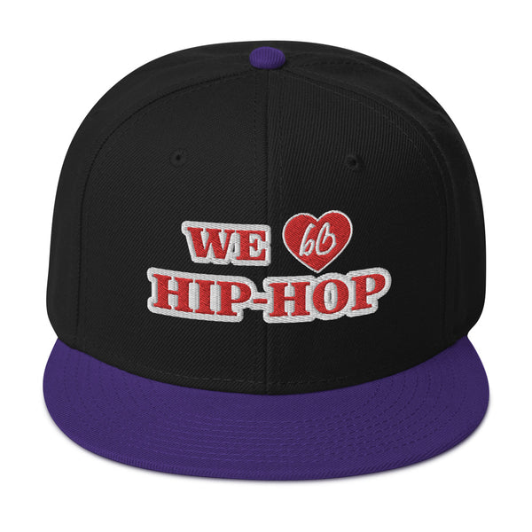 WE LOVE HIP-HOP Snapback Hat