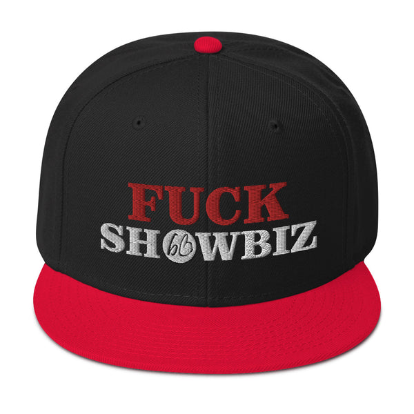 FUCK SHOWBIZ Snapback Hat