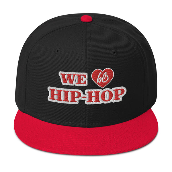 WE LOVE HIP-HOP Snapback Hat