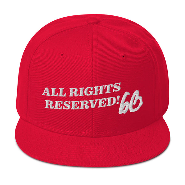 ALL RIGHTS RESERVED Snapback Hat