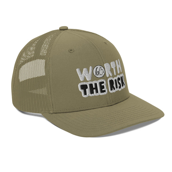 WORTH THE RISK Trucker Hat