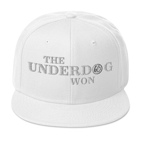 THE UNDERDOG WON Snapback Hat