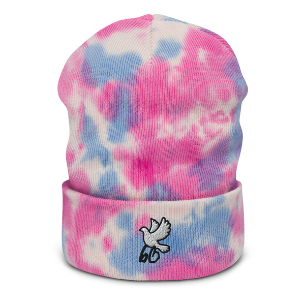 Bird's Eye View Tie-Dye Beanie