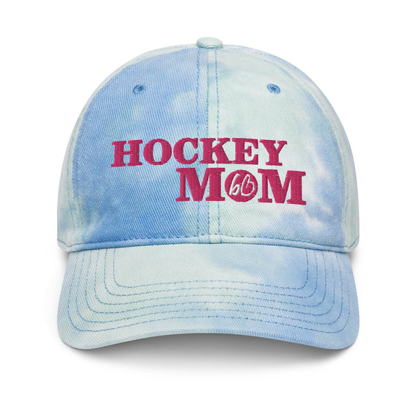 HOCKEY MOM Tie Dye Hat