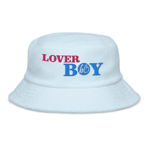 bb LOVER BOY Unstructured Terry Cloth Bucket Hat