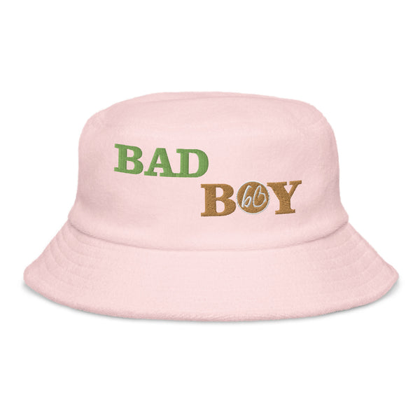 BAD BOY bb Unstructured Terry Cloth Bucket Hat
