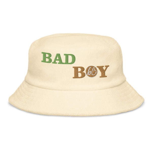 BAD BOY bb Unstructured Terry Cloth Bucket Hat