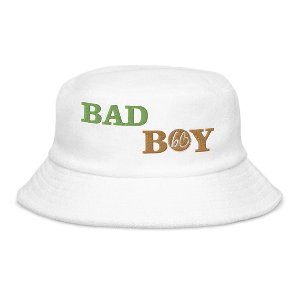 BAD BOY bb Unstructured Terry Cloth Bucket Hat