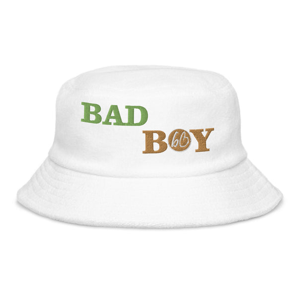 BAD BOY bb Unstructured Terry Cloth Bucket Hat