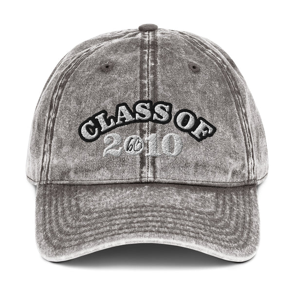 CLASS OF 2010 Vintage Cotton Twill Hat