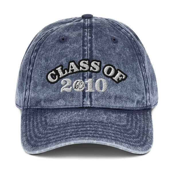 CLASS OF 2010 Vintage Cotton Twill Hat