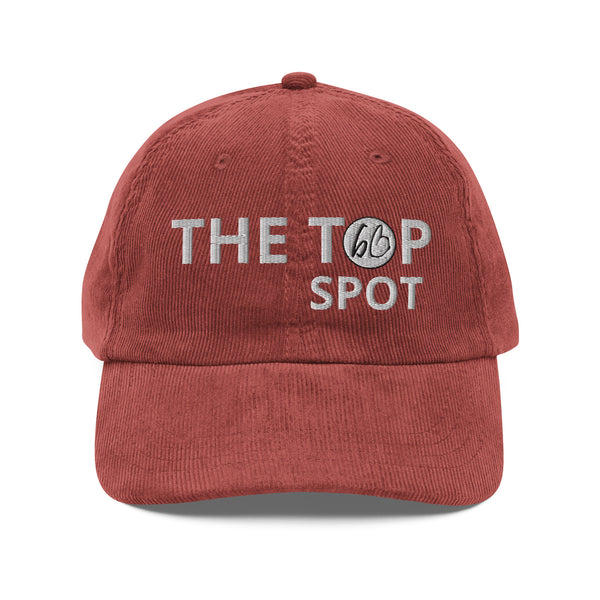 THE TOP SPOT Vintage Corduroy Hat
