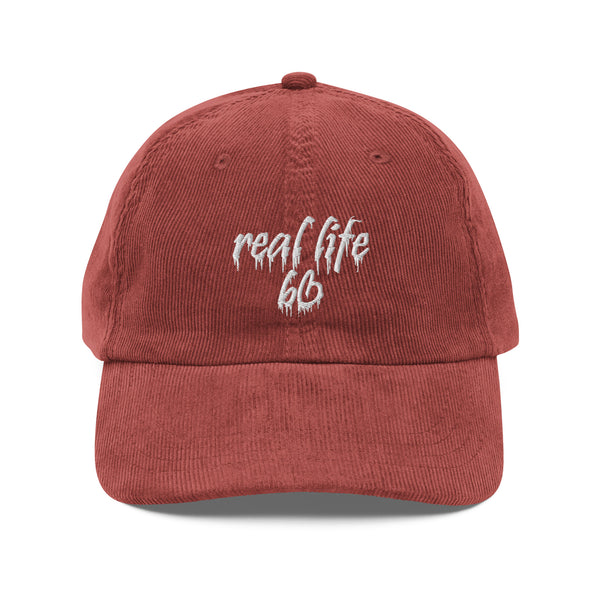 Real Life Vintage Corduroy Hat