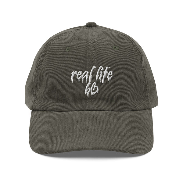 Real Life Vintage Corduroy Hat