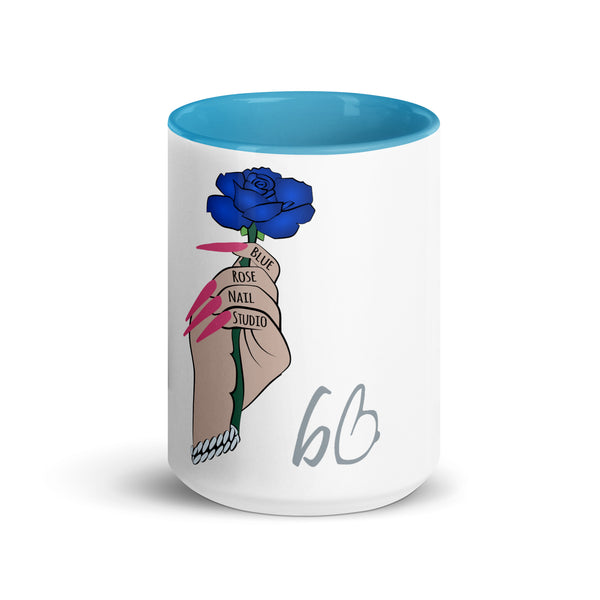 Blue Rose X bb Mug With Color Inside