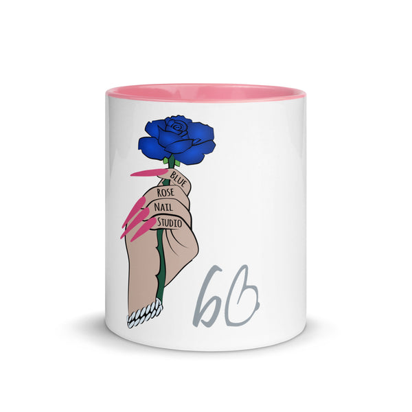 Blue Rose X bb Mug With Color Inside