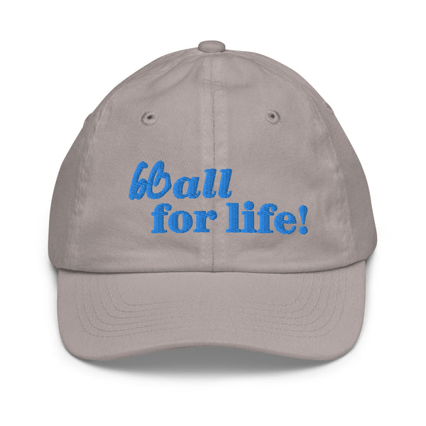 bball for lifeYouth Baseball Hat