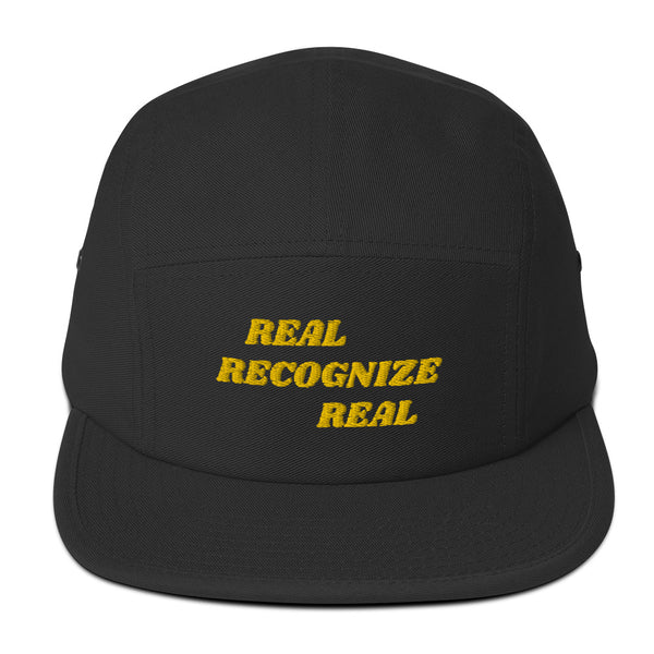 REAL RECOGNIZE REAL Five Panel Hat